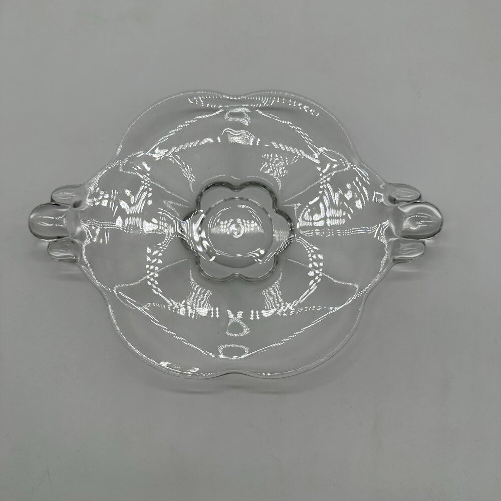 Vintage Duncan Miller / Tiffin Fransiscan Underplate Camterbury Twilight Glass